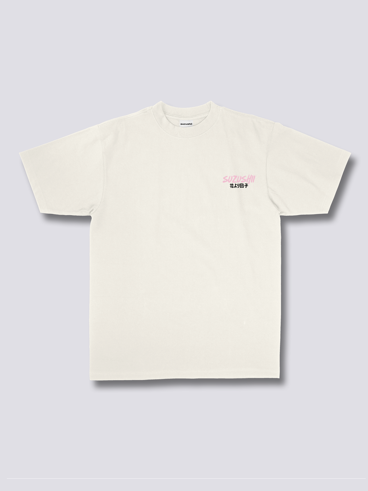 FALLEN KATANA 刀と桜のバックプリントTシャツ