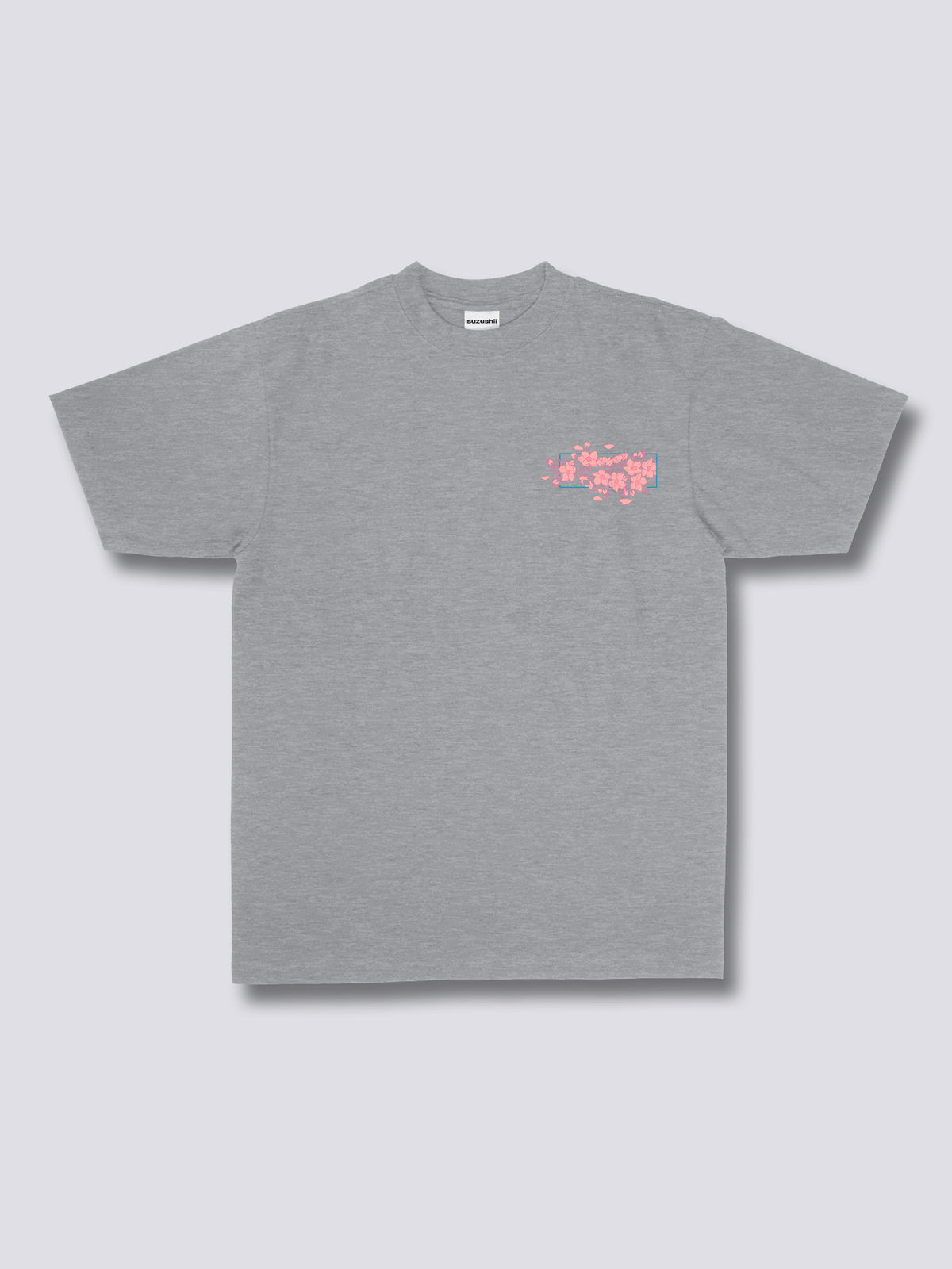 HAZAKURA 葉桜のバックプリントTシャツ
