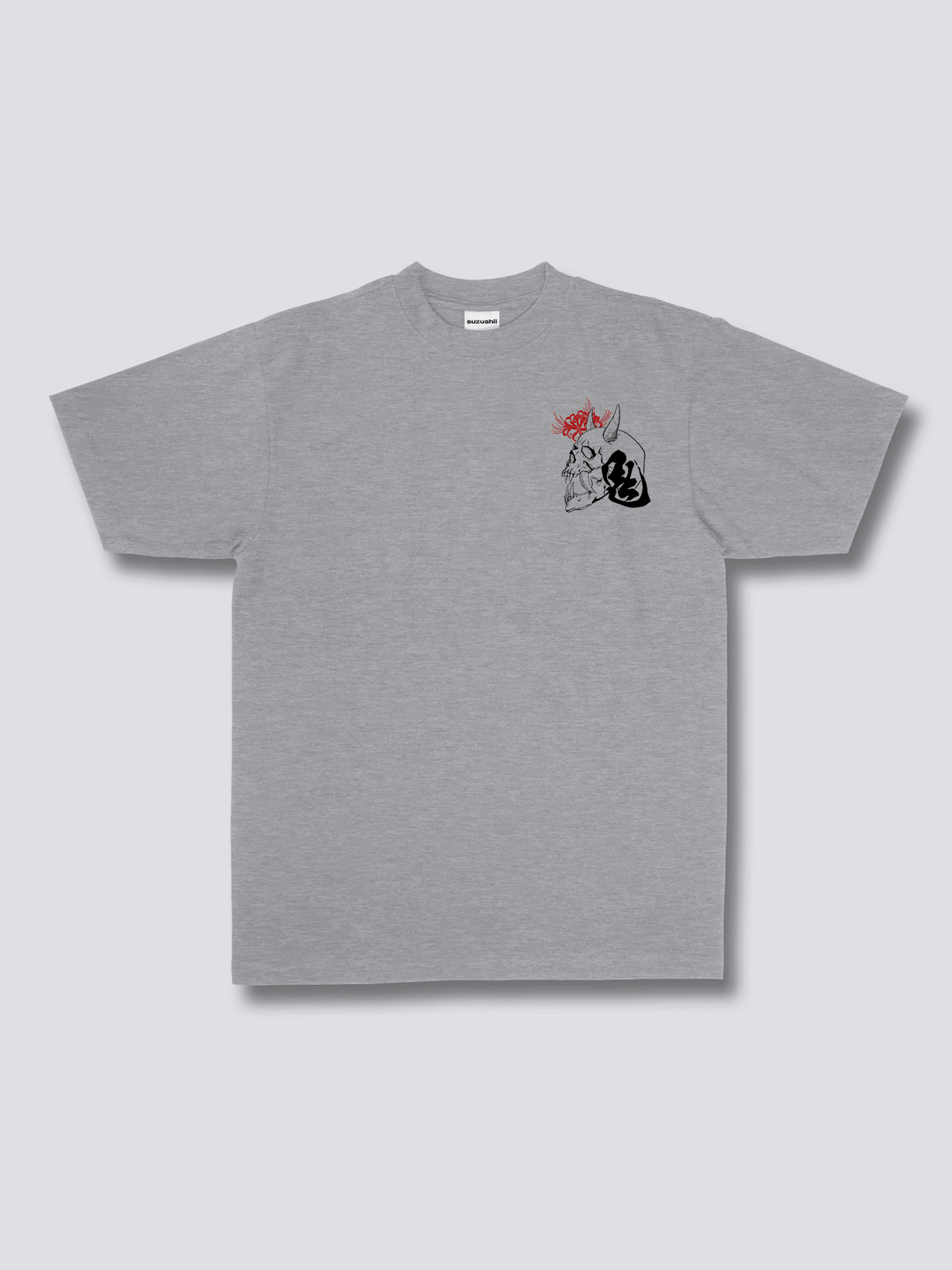 ONI 鬼のバックプリントTシャツ