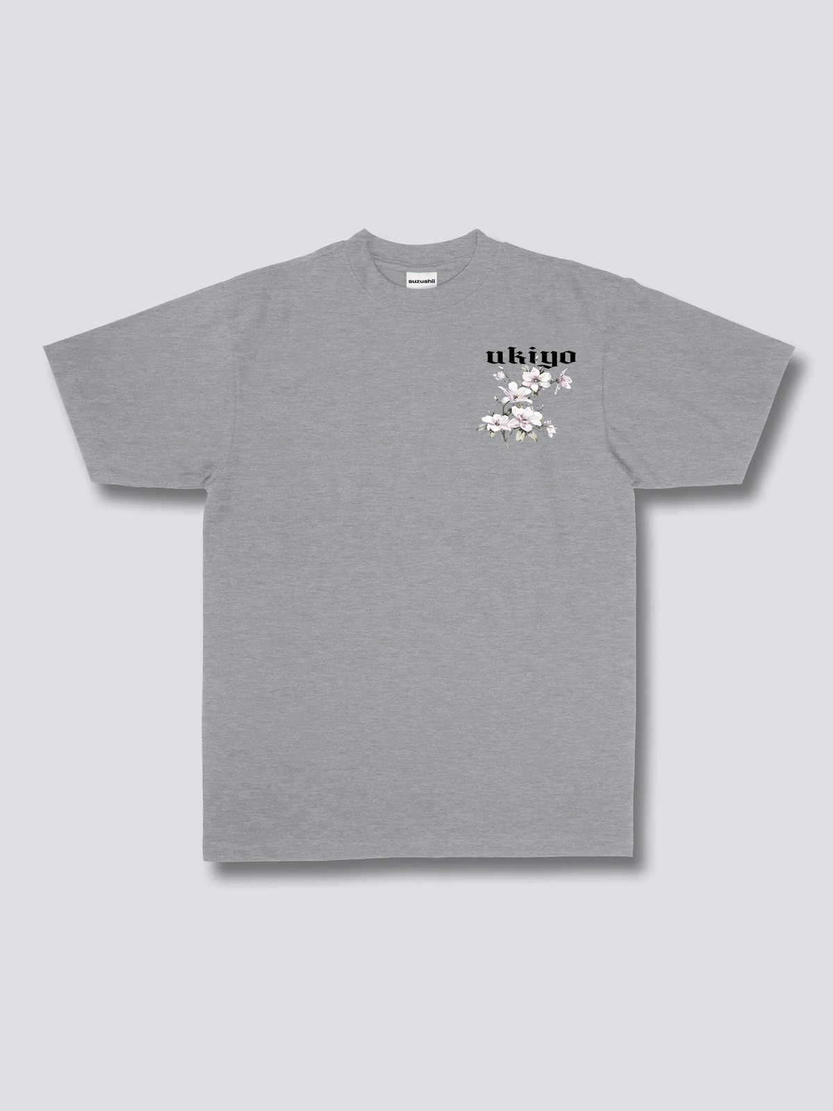 UKIYO 浮世絵風のバックプリントTシャツ