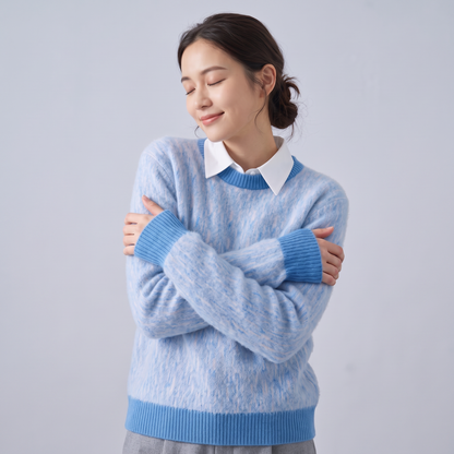 YUKI 上質カシミヤのベーシックニット