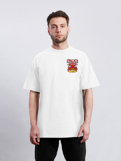 CHEF OCTOPUS タコシェフのバックプリントTシャツ