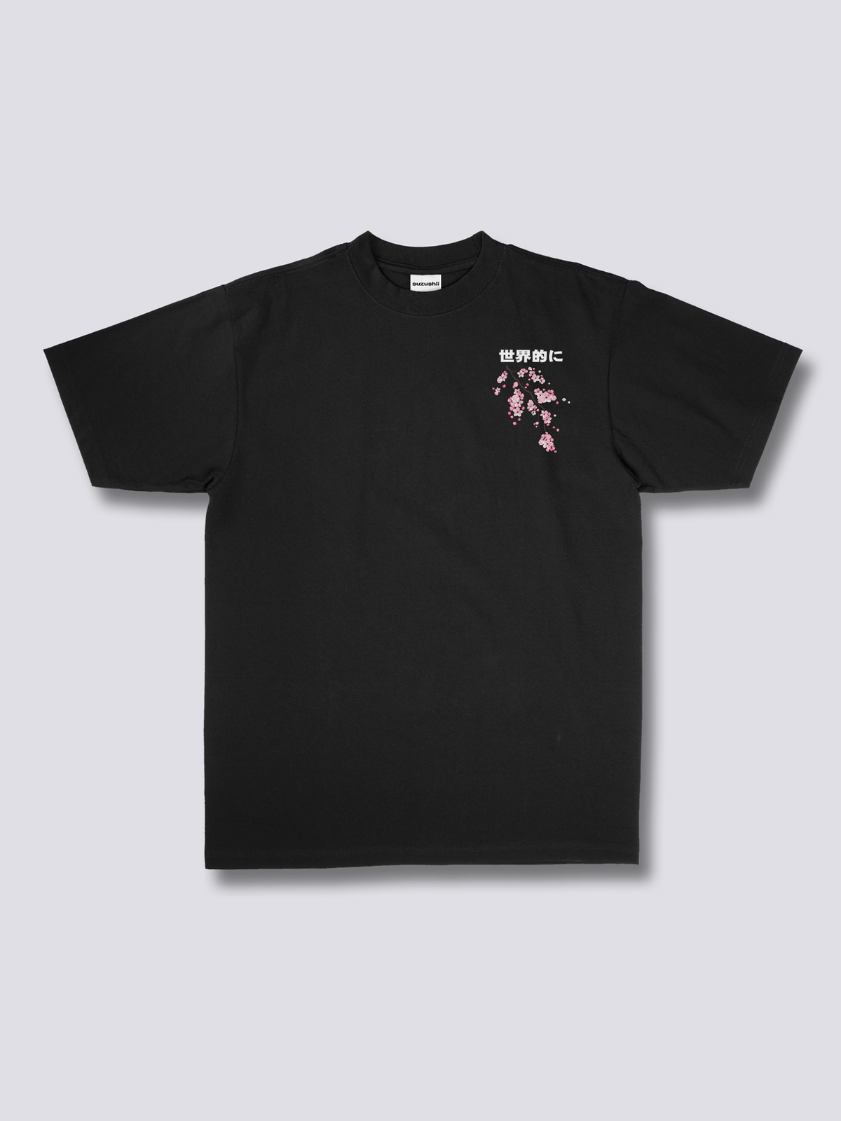 CHERRY BLOSSOM 桜のバックプリントTシャツ