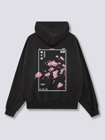CHERRY BLOSSOM 桜のバックプリントパーカー