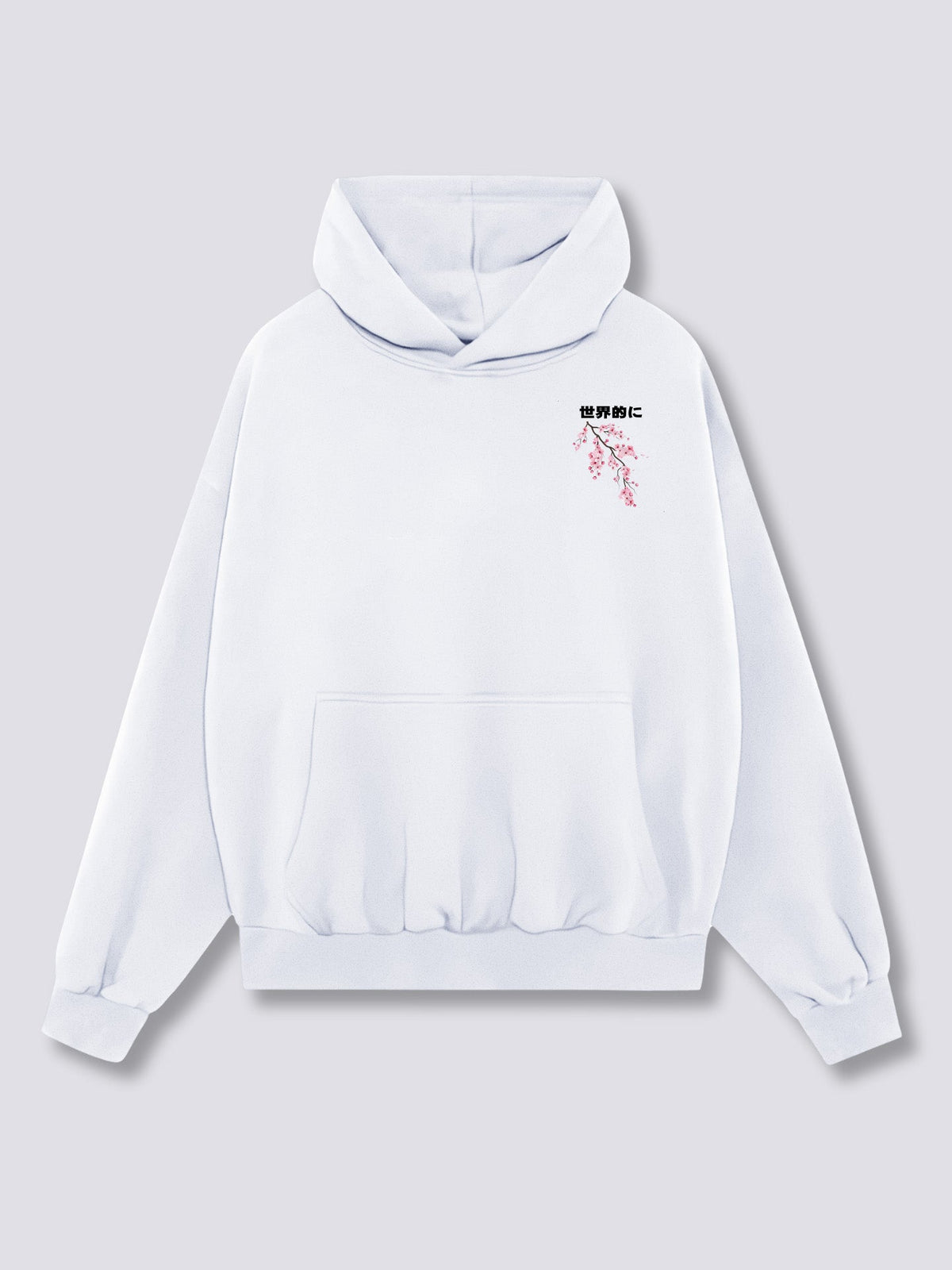 CHERRY BLOSSOM 桜のバックプリントパーカー
