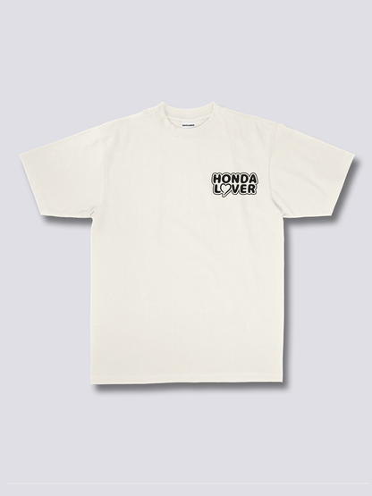 CIVIC PROJECT スポーツカーのバックプリントTシャツ