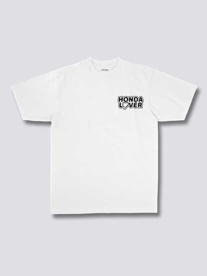 CIVIC PROJECT スポーツカーのバックプリントTシャツ