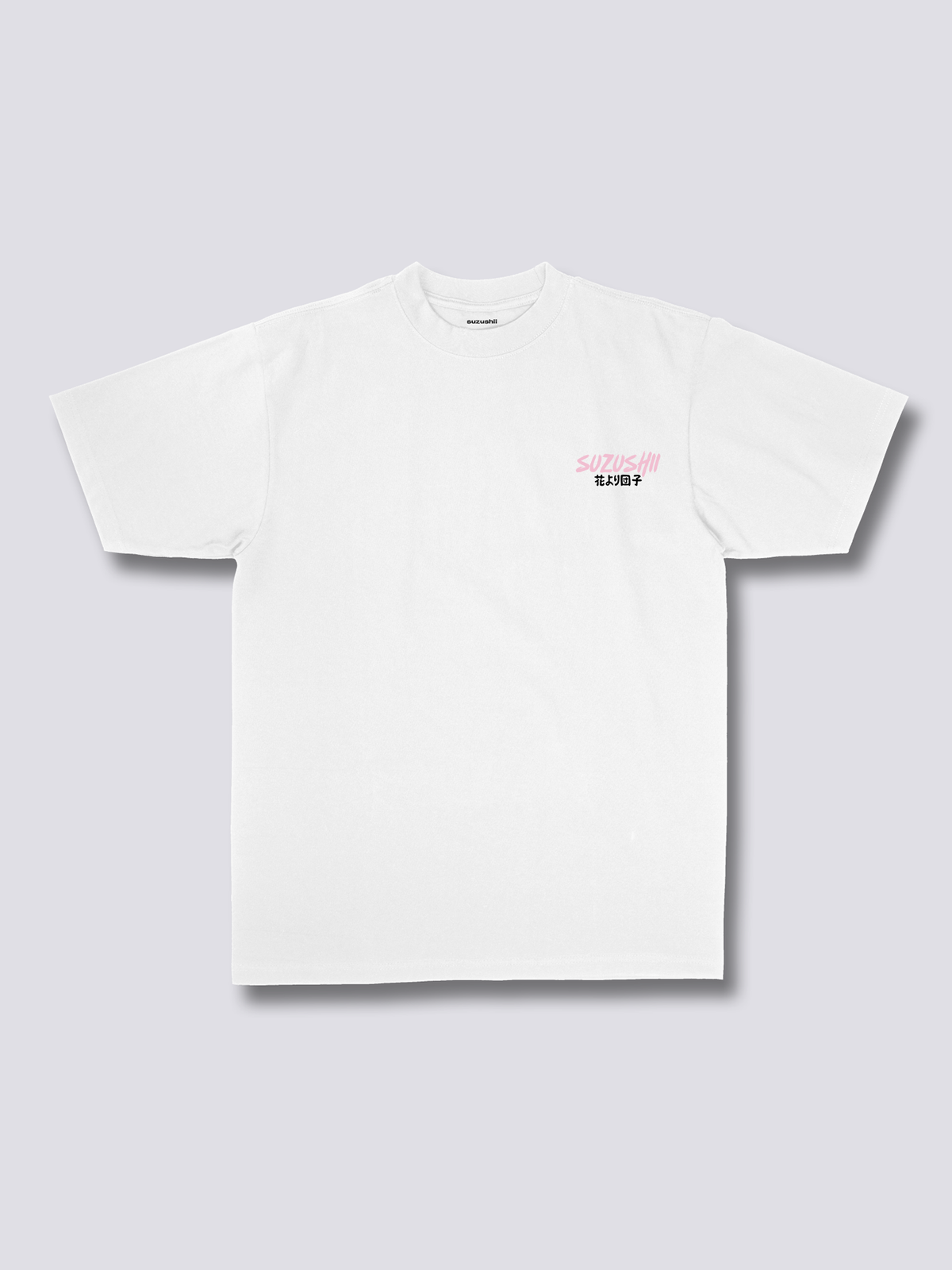FALLEN KATANA 刀と桜のバックプリントTシャツ