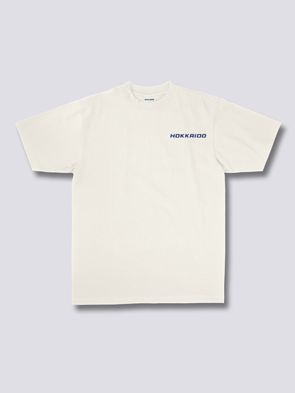 HOKKAIDO WAVE 波のバックプリントTシャツ
