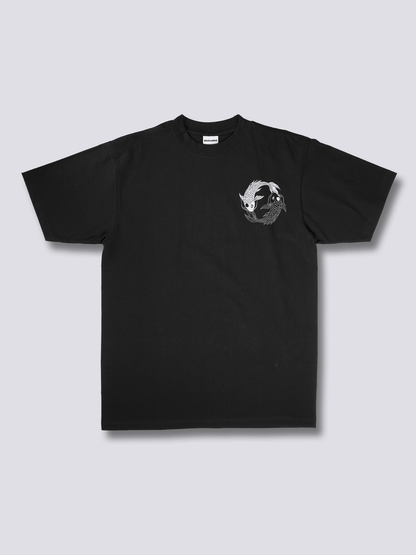 KOI HARMONY 錦鯉のバックプリントTシャツ