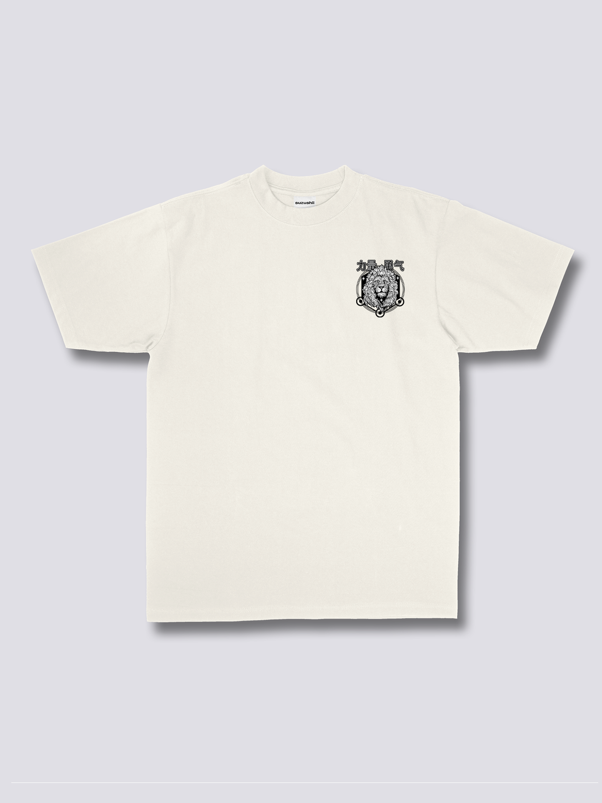 LION 獅子のバックプリントTシャツ