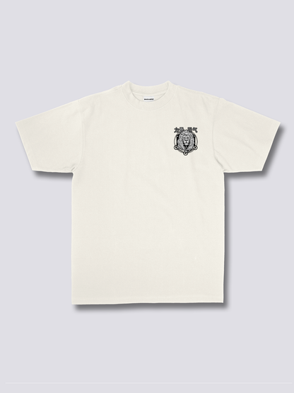 LION 獅子のバックプリントTシャツ