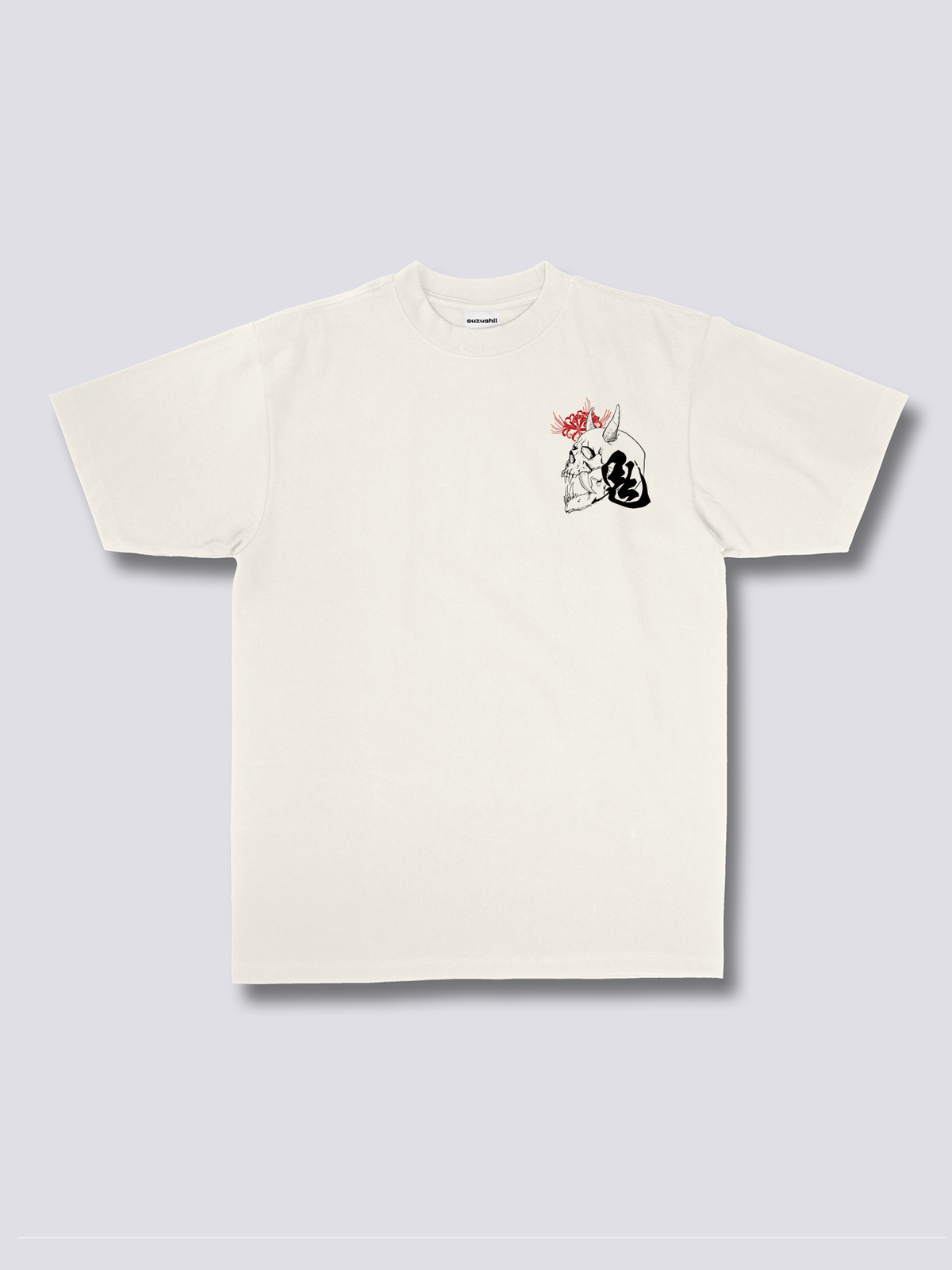 ONI 鬼のバックプリントTシャツ
