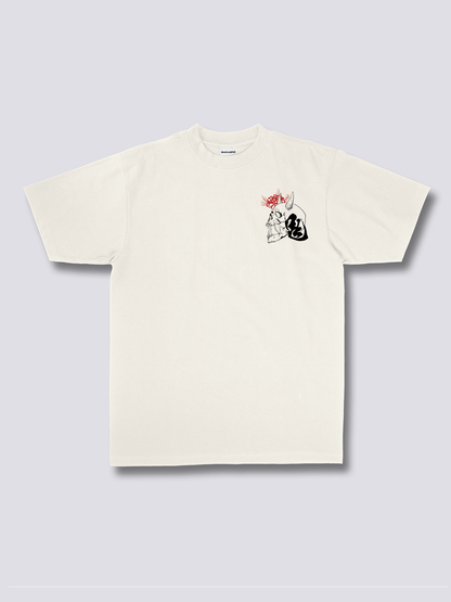 ONI 鬼のバックプリントTシャツ