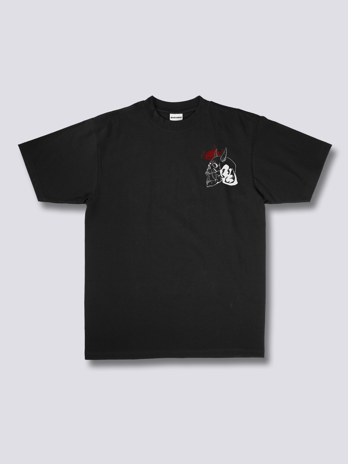 ONI 鬼のバックプリントTシャツ