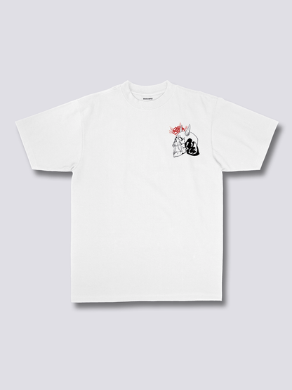 ONI 鬼のバックプリントTシャツ
