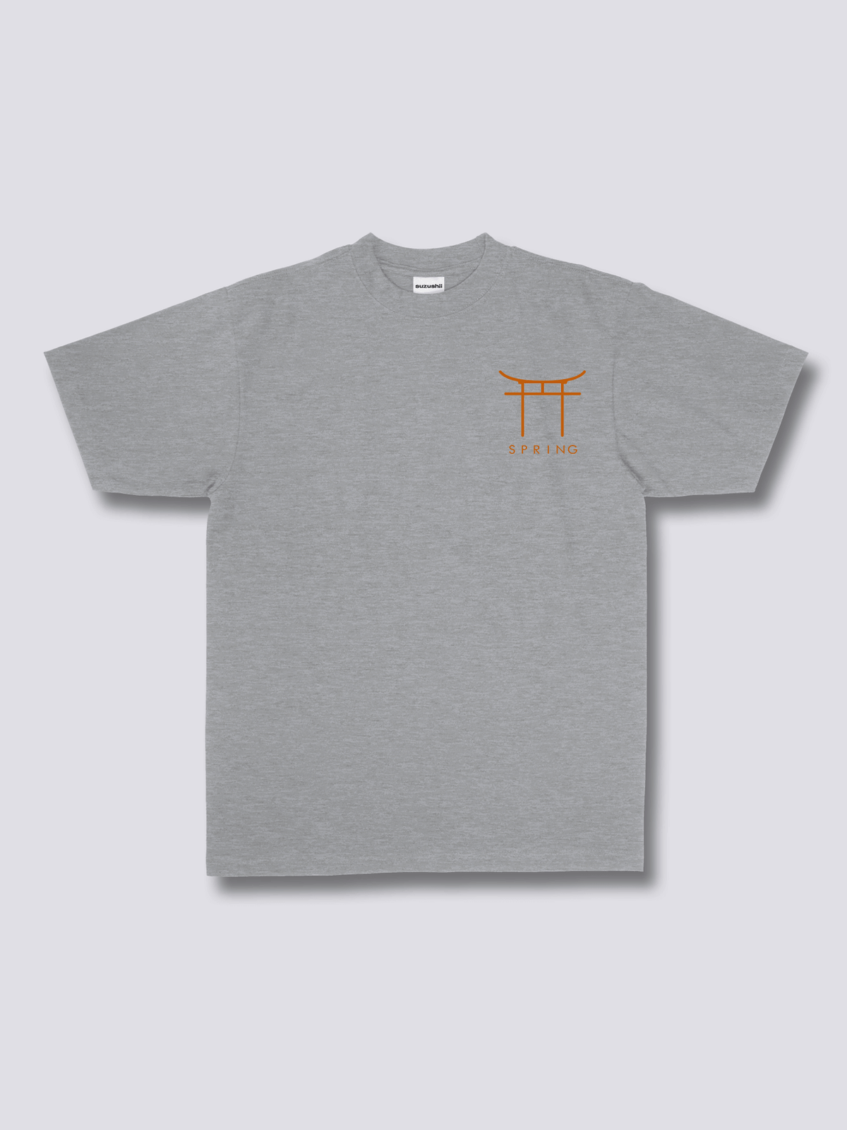 PEACH BLOSSOM 桃の花のバックプリントTシャツ