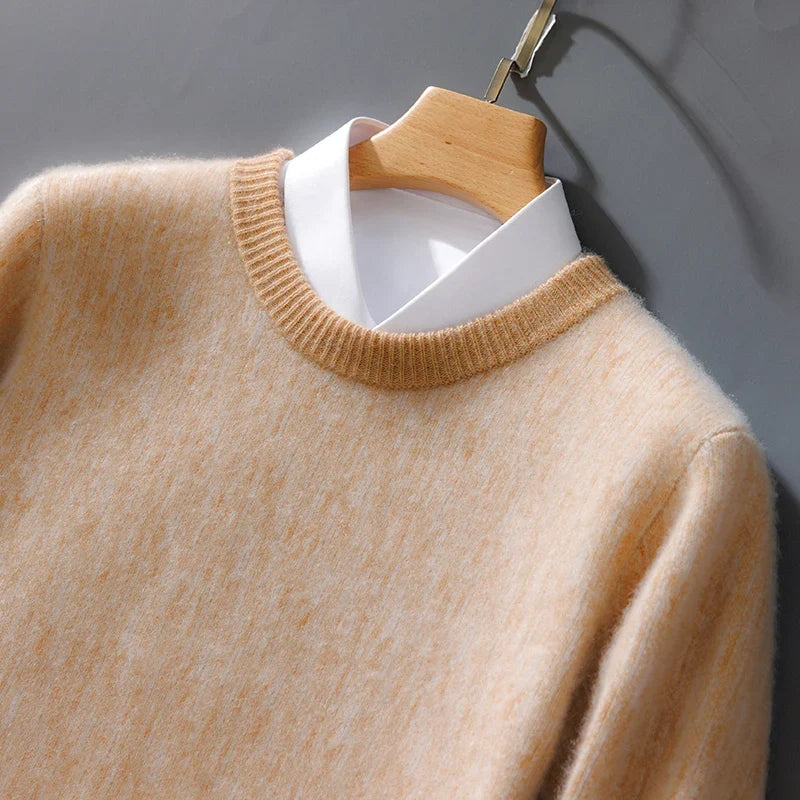 YUKI 上質カシミヤのベーシックニット