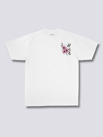SAKURA STYLE 桜のバックプリントTシャツ
