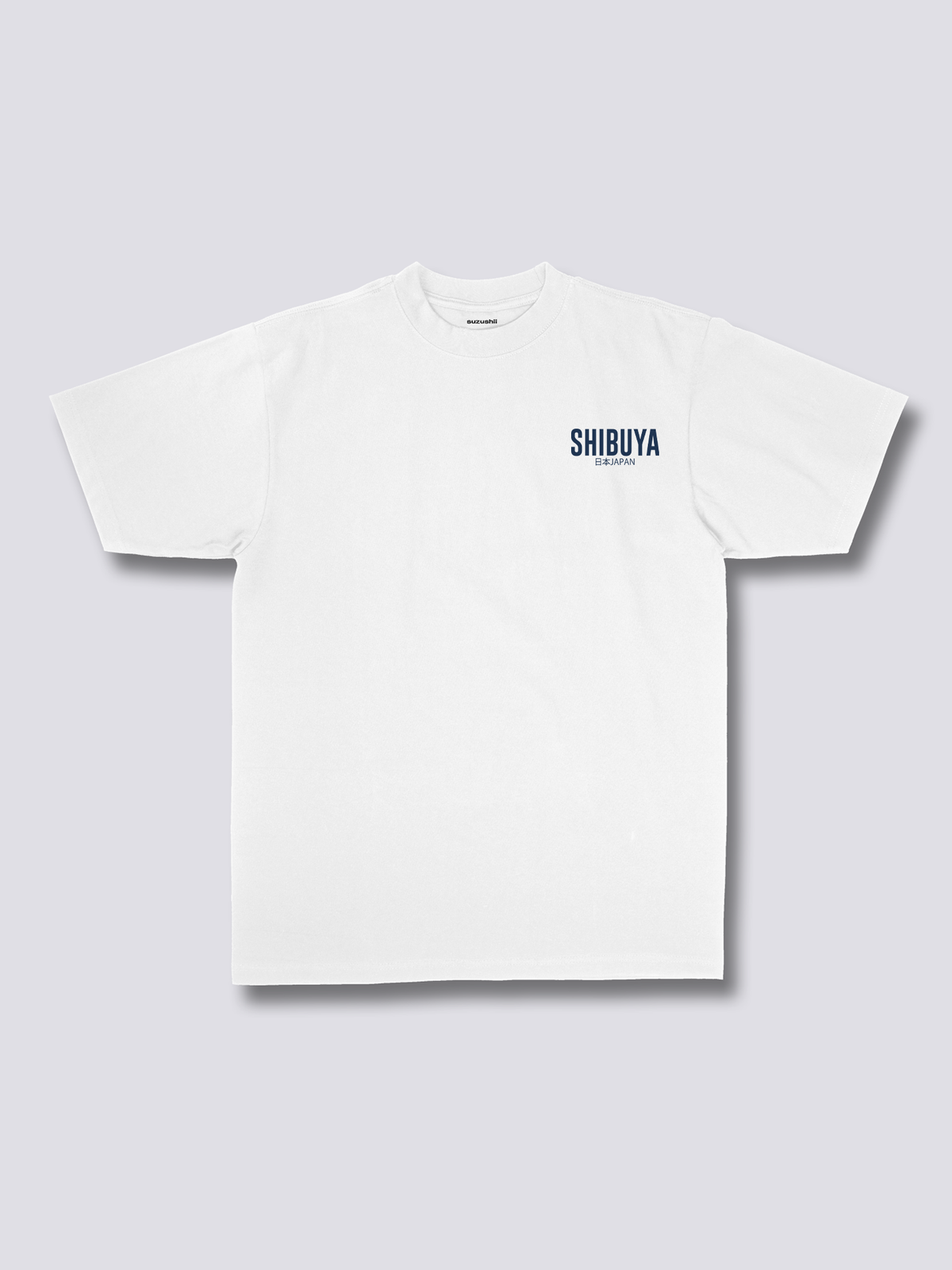 SHIBUYA CITY 渋谷の街並みのバックプリントTシャツ