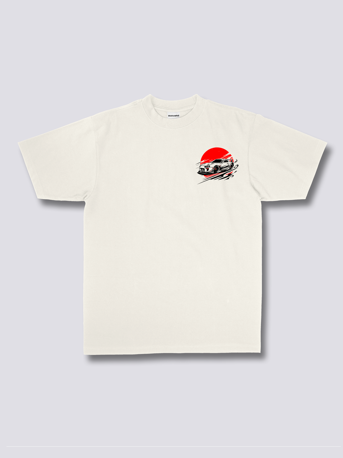 SUPRA MK4 スポーツカーのバックプリントTシャツ
