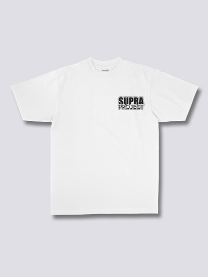 SUPRA PROJECT スポーツカーのバックプリントTシャツ