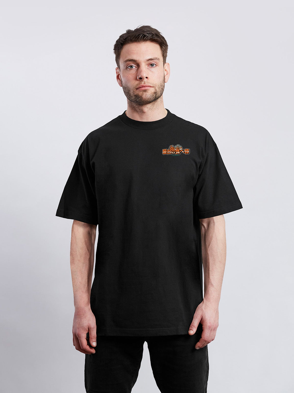 TAKOYAKI たこ焼きのバックプリントTシャツ