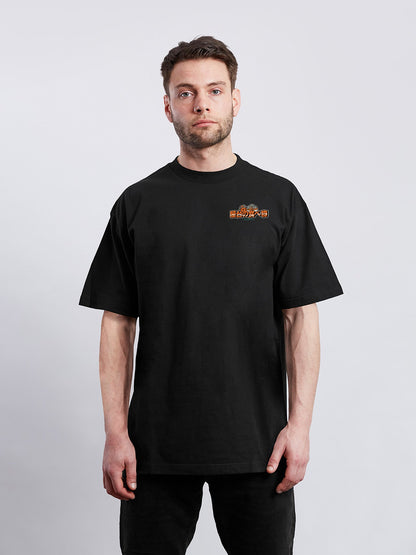 TAKOYAKI たこ焼きのバックプリントTシャツ