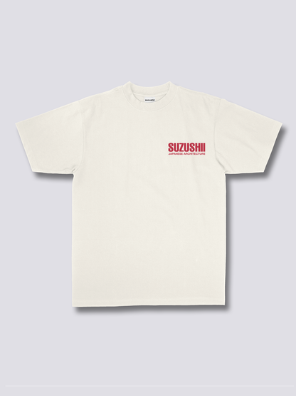 TOKYO CASTLE お城のバックプリントTシャツ