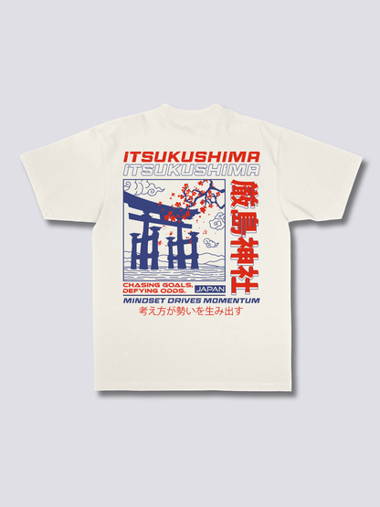 TORII GATE 鳥居のバックプリントTシャツ