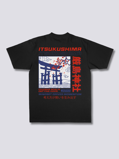 TORII GATE 鳥居のバックプリントTシャツ