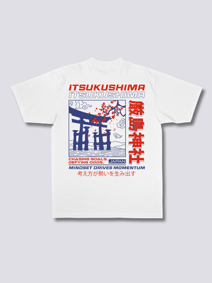 TORII GATE 鳥居のバックプリントTシャツ