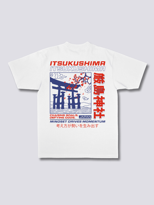 TORII GATE 鳥居のバックプリントTシャツ