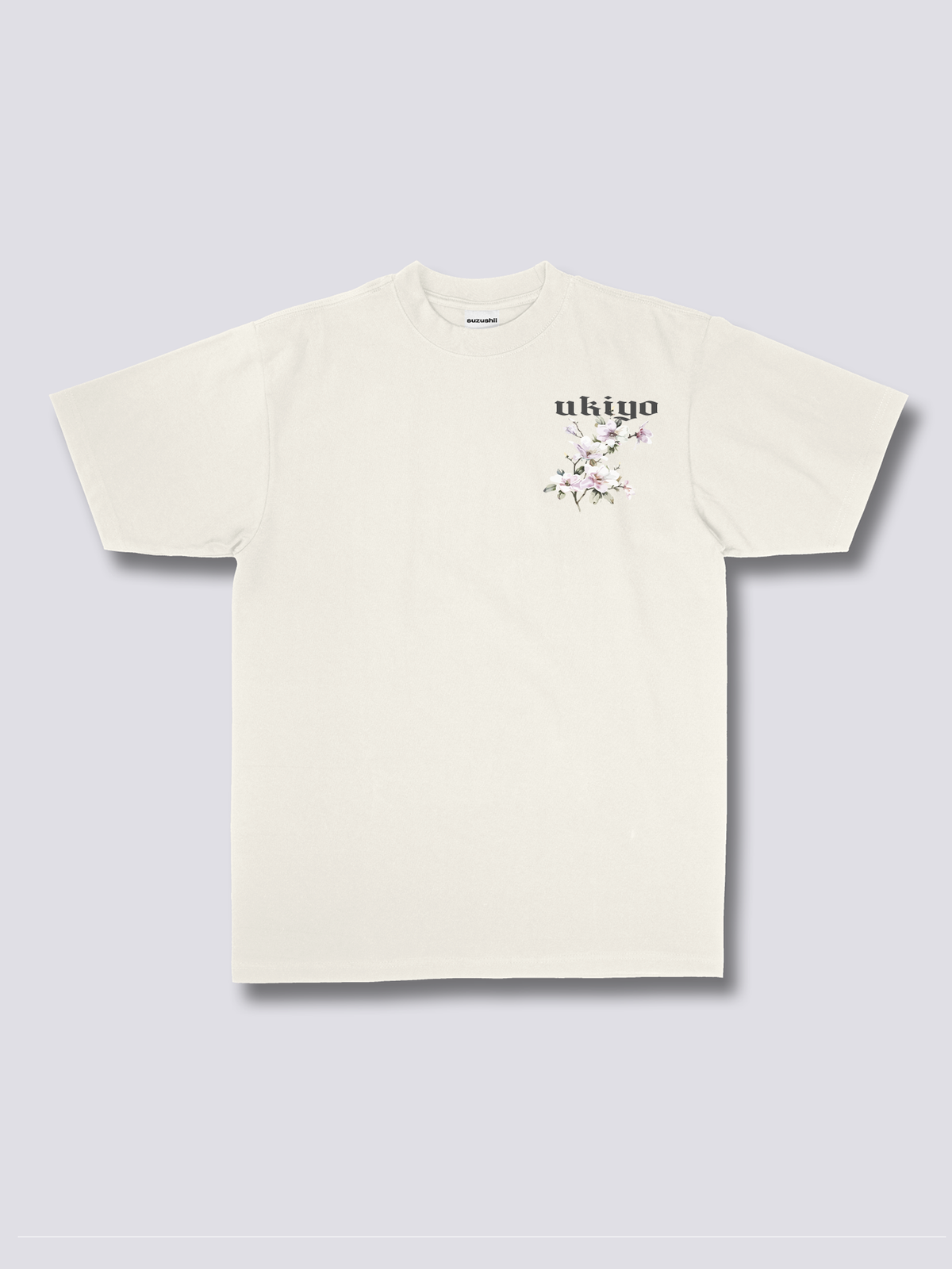 UKIYO 浮世絵風のバックプリントTシャツ
