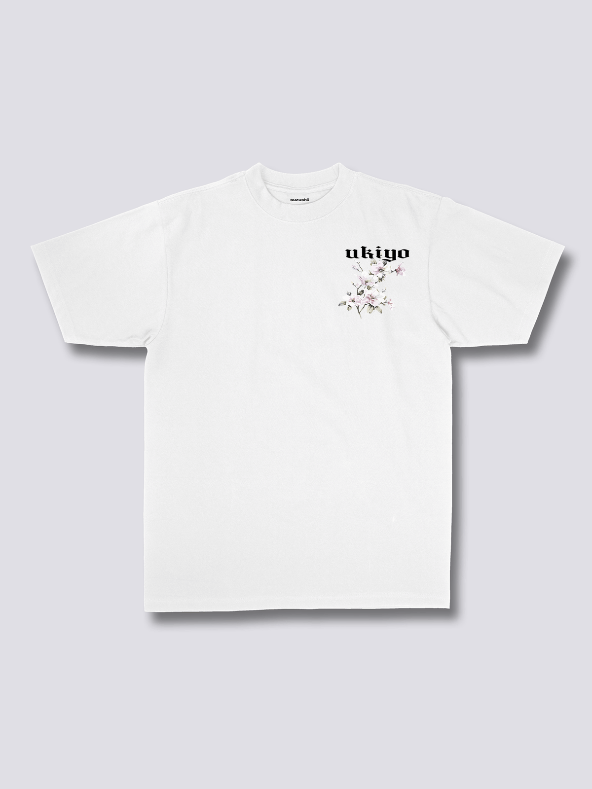 UKIYO 浮世絵風のバックプリントTシャツ