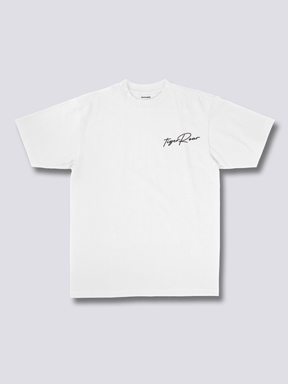 UNDEFEATED 和柄グラフィックのバックプリントTシャツ