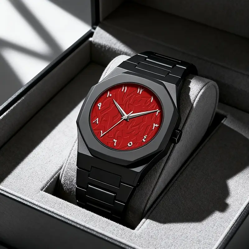 NOIR マットブラックのミニマルウォッチ